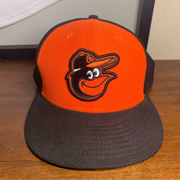 Baltimore Orioles Color Block Fitted Hat - Picture 1 of 4